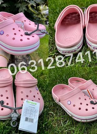 Crocs crocband крокси жіночі крокбенд р. 36-41 женские кроксы крокбэнд2 фото