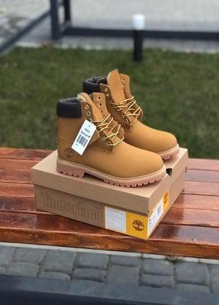 Зимові жіночі черевики timberland ginger fur 😍 (на хутрі)
