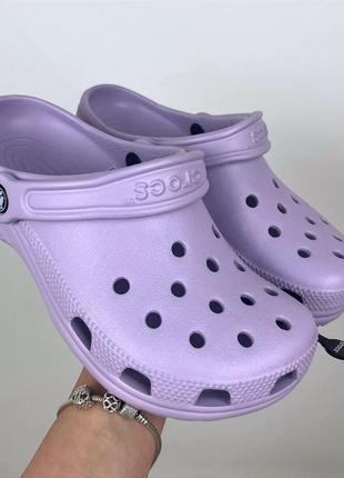 Classic crocs original lavender женские кроксы сабо2 фото