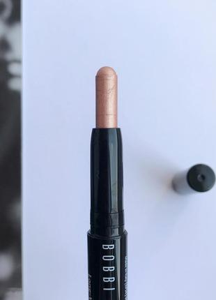 Мини кремовые тени bobbi brown long wear cream shadow stick оттенок golden pink. 0,9г. новые. оригинал.📦является отправка новой почтой