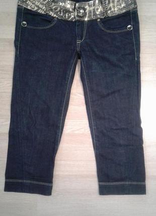 Круті джинсові бриджі р. на m. туреччина.