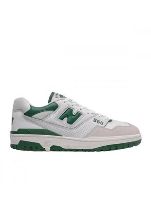 New balance 550 white green