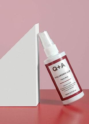 Міст для обличчя з гіалуроновою кислотою - q+a hyaluronic acid - face mist - 100ml
