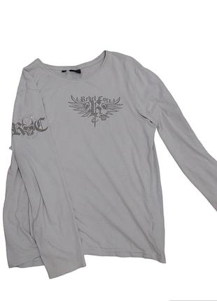 Y2k кофтинка з принтом черепа ☆