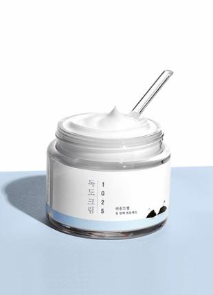 Увлажняющий крем с морской водой round lab 1025 dokdo cream 80 ml