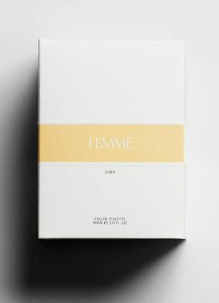Новые упакованные духи zara femme 90ml7 фото