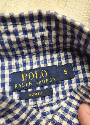 Рубашка в клетку polo ralph lauren4 фото