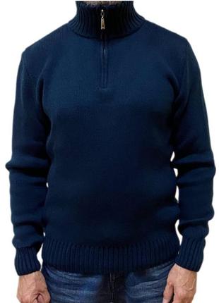 Зимний деловой мужской свитер6 фото