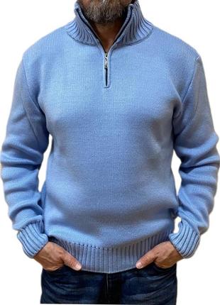 Гарний вовняний чоловічий светр3 фото