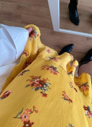 Шифоновая юбка с рюшами7 фото