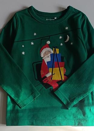 Реглан с новогодним принтом
