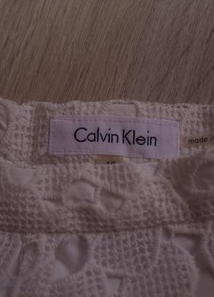 Юбка новая calvin klein белая