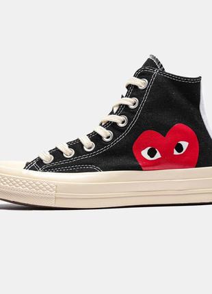 Кеди comme des garcons play x converse4 фото