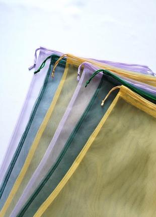 Эко мешочки сеточки, еко торбочки фруктовки. торбы для продуктов, многоразовые пакеты,...