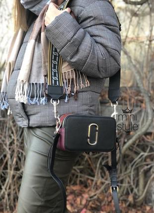 Сумка на длинной ручке cross-body сумочка трендовая и стильная кроссбоди marc jacobs4 фото