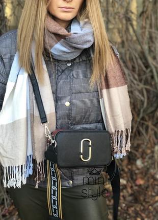 Сумка на довгій ручці cross-body сумочка трендова і стильна кроссбоди marc jacobs9 фото