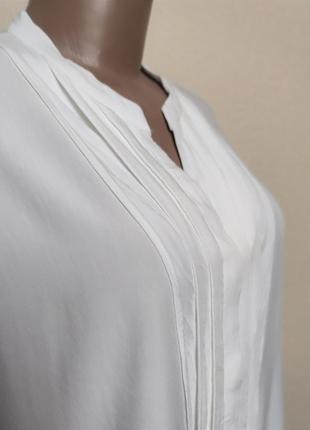 Белая рубашка прямого крояв стиле оверсайз pennyblack max mara /5237/4 фото