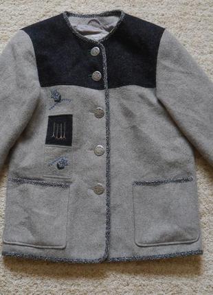 Куртка из шерсти альпаки 40 евро размер h.moser,встрея3 фото