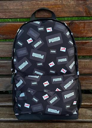 Черный рюкзак puma6 фото