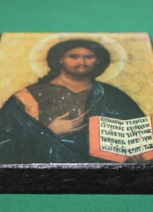 Реплика иконы «христос пантократор»2 фото