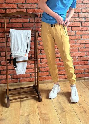 Чоловічі спортивні штани літні на манжеті /вкорочені демісезонні звужені1 фото