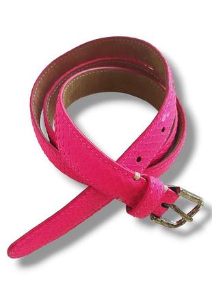 Ремень кожа питона fausto colato italy