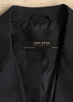 Zara пиджак новый жакет 10/42 блейзер классика3 фото