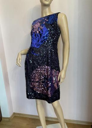 Новое коктельное платье в паетки /l / brend coast2 фото