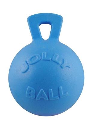 Игрушка для собак jolly pets tug-n-toss гиря 8 см голубой (403bl)