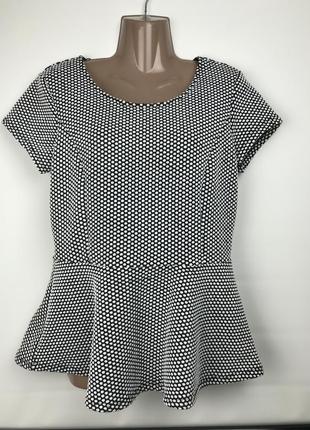 Фактурная блуза из плотной теани1 фото