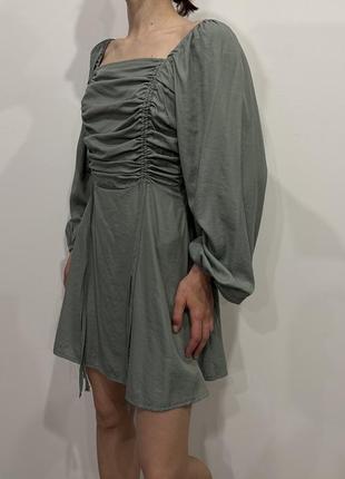 Missguided petite платье со спущенными плечами zara bershka2 фото