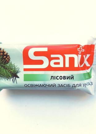 Запасний блок для унітазу sanix лісовий 35 г