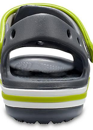 Крокс баябенд сандалі дитячі сірі crocs bayaband sandal kids charcoal5 фото