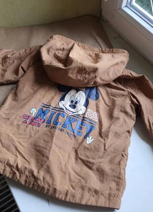 Ветровка mickey maus 92 2 года