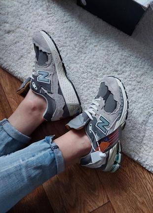 Женские кроссовки new balance 2002r protection pack rain cloud