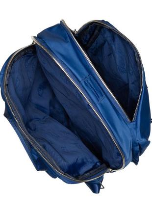 Рюкзак жіночий тканинний синій epol 9081 міський4 фото