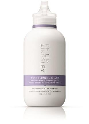 Philip kingsley pure blonde/silver shampoo шампунь «чистое серебро» 250 мл