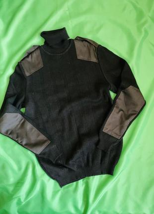 Полипейский свитер с горловиной, размер s-m