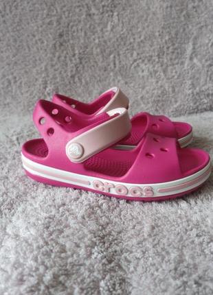 Крокс сандали crocs bayaband sandal candy pink8 фото