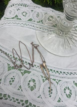 Продам серебряный кулон с цепочкой 925 пробы . италия