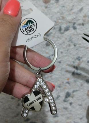 Land's end keyring брелок брендовий