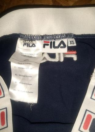 Коттоновая эластичная юбка юбка fila5 фото