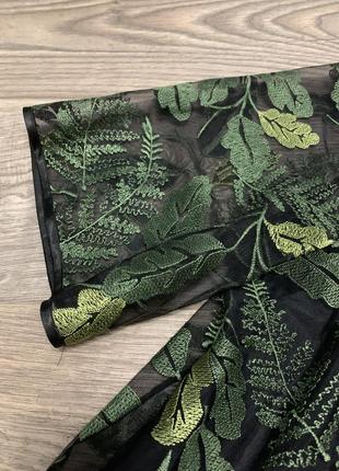 Блуза с вышивкой marks & spencer /per una р. 20/4xl/485 фото
