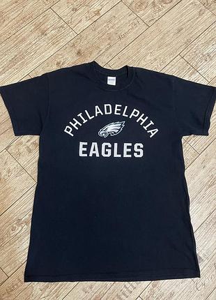 Футболка безшовна philadelphia eagles, gildan, m, 46 розмір