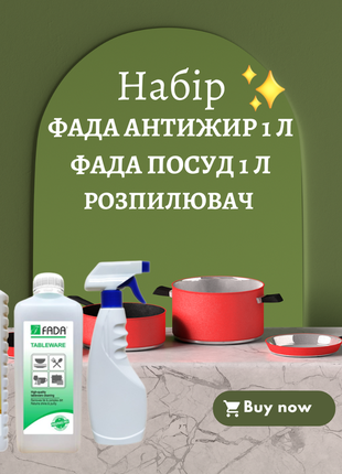 Набор для уборки "чистная кухня"