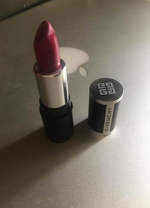 Помада для губ Рідка помада кушон givenchy Card logo padlock keyring liquide 203 grenat rose jersey 3 мл № 315.