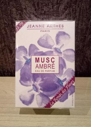 Парфюмированная вода musc ambre jeanne arthes1 фото