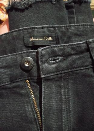 Джинсы брюки клеш укороченные massimo dutti4 фото