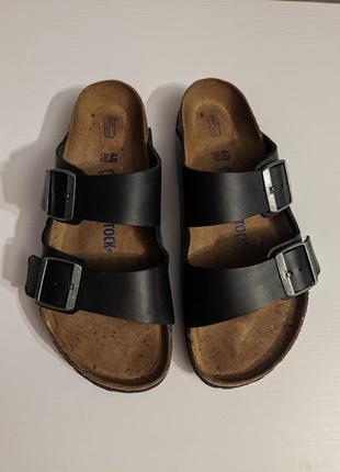 Шлепки натуральная кожа birkenstock2 фото