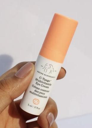 Drunk elephant c-tango™ vitamin c eye cream крем для зони навколо очей1 фото